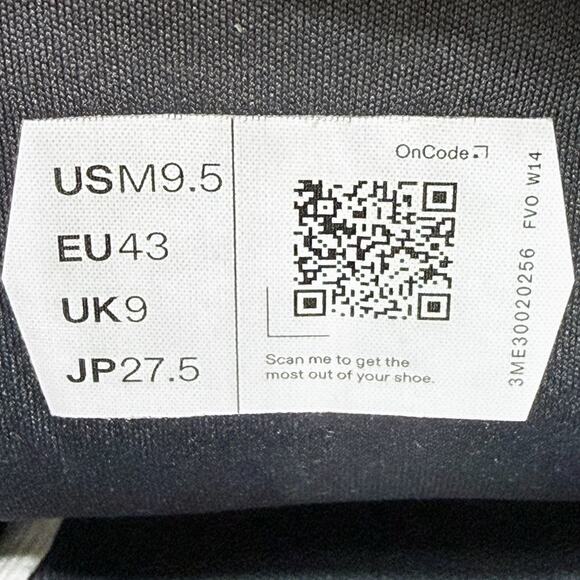 On Cloudsurfer Next Mens Size 9.5 Running Shoes White Flame Mesh - Picture 9 of 9